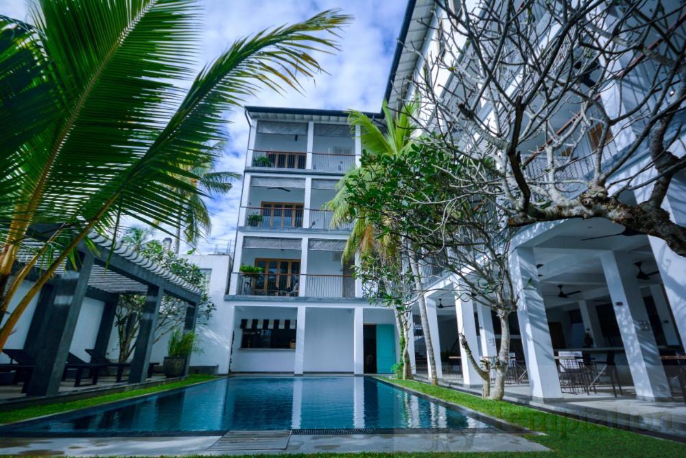 Temptation Hotell Hikkaduwa Exteriör bild