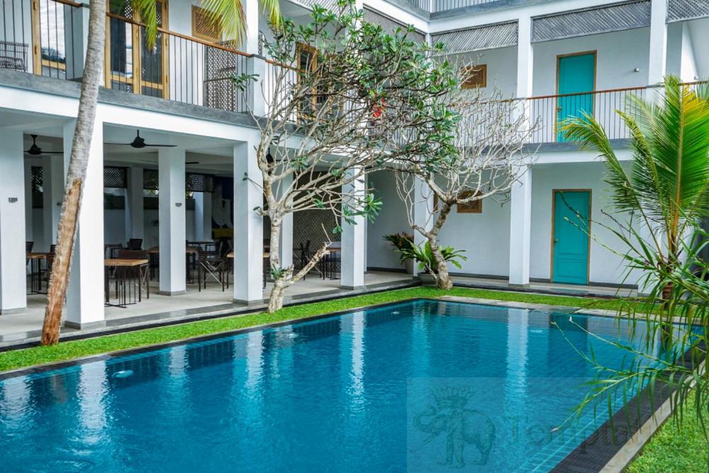 Temptation Hotell Hikkaduwa Exteriör bild